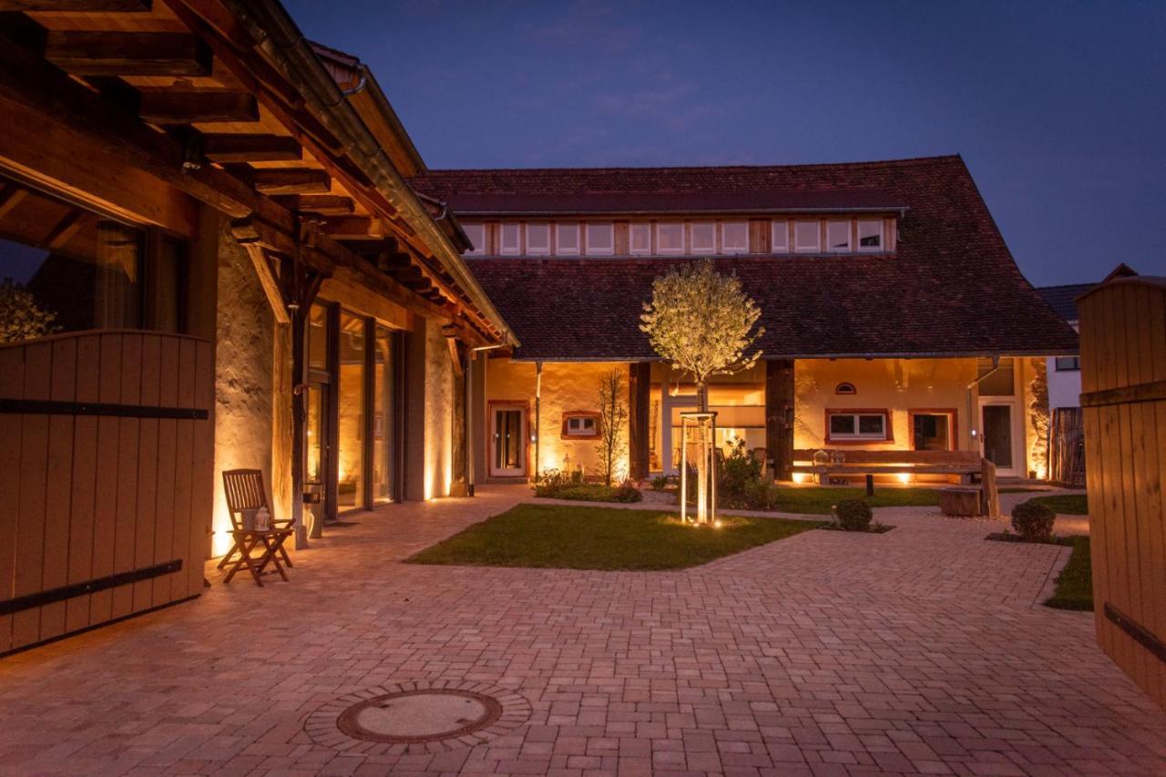Ferienwohnung Baumgartners Dreiseithof Bad Krozingen Exterior foto
