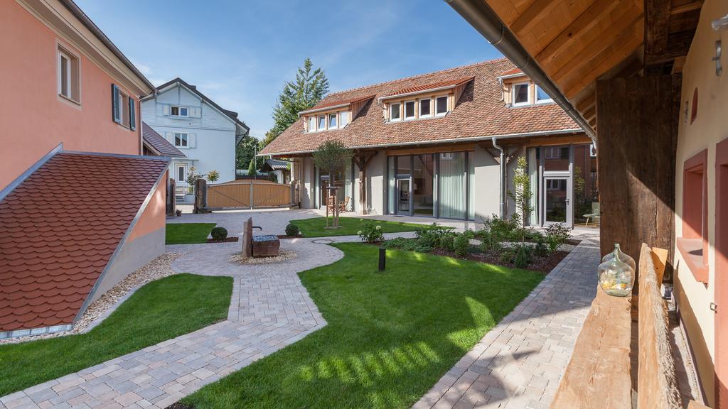 Ferienwohnung Baumgartners Dreiseithof Bad Krozingen Exterior foto